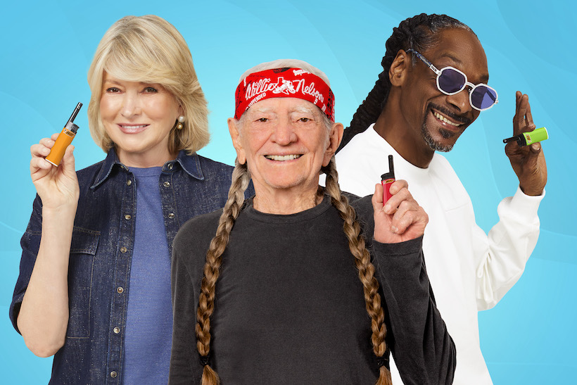 Martha Stewart, Willie Nelson and Snoop Dogg